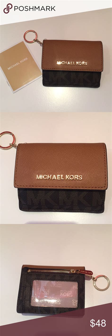 keycord michael kors|Michael Kors wallet with keychain.